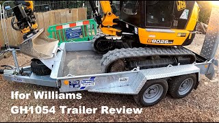 Ifor Williams GH1054 Trailer Review [upl. by Hassett879]