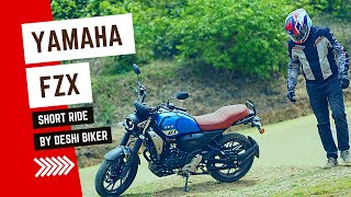 Yamaha FZX Short Ride Review by Deshi Biker [upl. by Cita]