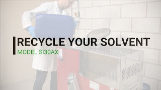 How to Recycle your Waste Solvent Using a Solutex Solvent Recovery System [upl. by Norehs]