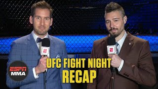 Dan Hooker beats Paul Felder in slugfest  UFC Fight Night Recap  ESPN MMA [upl. by Acinom]