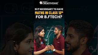 Is it Necessary to Have Maths in Class 12th for BFTECH 🧮🎓 [upl. by Enihpesoj763]