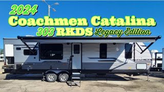 NEW 2024 Coachmen Catalina 303RKDS Legacy Edition P24119 [upl. by Hobie172]