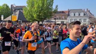 Live 12e Marathon van Zeeland in Hulst 23 april 2022 [upl. by Leitman]