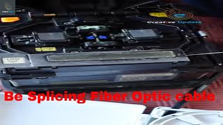 How to Be Splicing Fiber Optic cable home crafts crafts reels fiberoptic splicing fiber [upl. by Hyman]