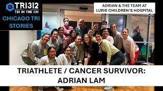 TRI TALK  EPISODE 7  CHICAGO TRIATHLON STORIES EDITION W TRIATHLETE amp CANCER SURVIVOR ADRIAN LAM [upl. by Alathia]