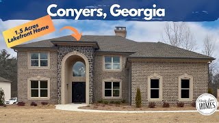 MUST SEE Conyers New Construction  5 bed 45 bath Conyers Luxury Homes [upl. by Alleen261]