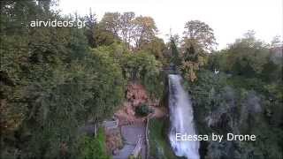 Edessa by Drone  Οι καταρράκτες της Έδεσσας από ψηλά [upl. by Horan371]