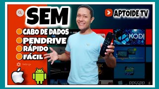 Como INSTALAR Aptoide TV na SMART TV  TV BOX e FIRE TV STICK  Aptoide rickgomes091 [upl. by Mordecai13]