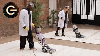 Carpet Cleaners Vax versus Bissell  The Gadget Show [upl. by Ahker]