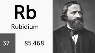 rubidiumwho descovered the rubidiumhow many electron proton and neutrons in rubidium [upl. by Eenitsed]