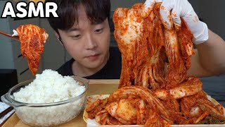 와차밥 갓담근 김치 하나면 됩니다 먹방 요리 레시피 🌶🌶 Korean Kimchi MUKBANG ASMR REAL SOUND EATING SHOW COOKING RECIPE [upl. by Childers]