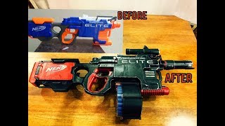 Customize NERF Hyperfire Mod [upl. by Jaddan]