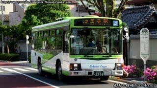 Kokusai Kogyo Bus Isuzu Erga 6021  Momijibashiminami May 3 2013 [upl. by Chelsae]