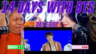 14 DAYS WITH BTS  DAY EIGHT Euphoria Singularity Fake Love and Fake Love extended reaction [upl. by Yve]