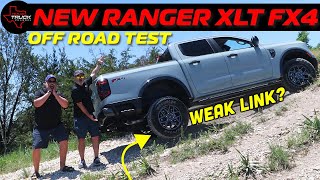 Is the NEW Ford Ranger FX4 Any Good Off Road  TTC Hill Test [upl. by Adnuhser]