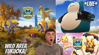 ✨ EARLY Wild Area Event in Pokemon Go Shiny Costume Snorlax Hunt and More✨ In Person Event [upl. by Cj287]