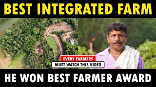 This farmer Has won Best Farmer Award  Best Integrated Farm  Balakila Shivananda Organic Farm [upl. by Webber561]