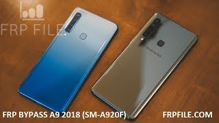 How to Bypass FRP Google Account Samsung A9 2018 SMA920F without PC [upl. by Lledra586]