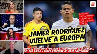 Si JAMES RODRÍGUEZ deja de ser INDISCIPLINADO puede RENDIR en EUROPA pero NO ES HUMILDE  Exclusivos [upl. by Eliott]