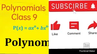 Polynomials of 9 Class [upl. by Kimon]