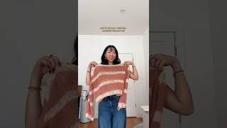 the easiest crochet sweater pattern in full vid on my channel [upl. by Ednarb]