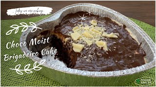 CHOCO MOIST BRIGADEIRO CAKE  HOW WE MAKE BRIGADEIRO CAKE  Recipe  55 [upl. by Par]