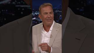 KevinCostner’s puppy Bob has a few quirks 🥹 FallonTonight JimmyFallon [upl. by Kellda161]