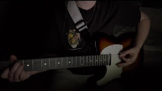 Sam Fender  ‘Hypersonic missiles’ electric guitar cover with TABS in description [upl. by Akenihs677]