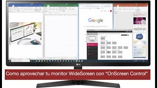 LG Servicio  Informatica  Onscreen Control [upl. by Beckie172]