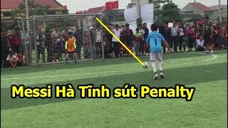 Quang Hải Nhí Messi Hà tĩnh trổ tài sút Penalty tuyệt đỉnh giành chức vô địch bóng đá PVF [upl. by Abrams]