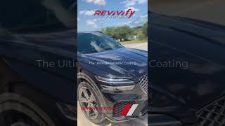 2024 Genesis GV70 Revivify Ceramic Coating Austin Texas Dripping Auto Pros [upl. by Klemm]