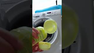 How to wash microfiber cloths in the washing machine Samsung cleaningwashingmachinecleaning ASMR [upl. by Aynik]