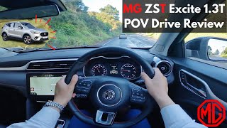 2023 MG ZST Excite 13Turbo  POV Drive Review Impression  Budget SUV with SOME POWER [upl. by Noah]