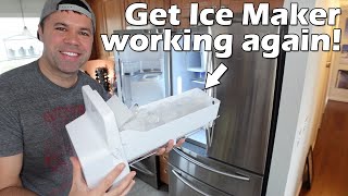 Ice Maker Not Working on Samsung Refrigerator  Check these 8 Things to Get it Working Again [upl. by Gruver]