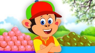 Bandar Mama Pahan Pajama  बंदर मामा  Hindi Nursery Rhymes  बाल कविताएं  Hindi Rhymes [upl. by Willin]