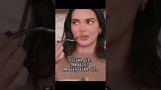 Kendall amp kylie made Pasta alla Tequila with Raos Homemade and 818 Tequilatrending viral shorts [upl. by Vogele]