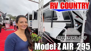 BrinkleyModel Z AIR295  by RV Country of Fresno CA Mesa AZ Fife WA Mt Vernon WA Coburg OR L [upl. by Yleak]