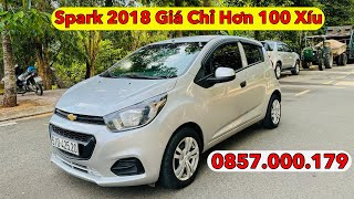 Spark 2018 Cực Đẹp Máy Gầm Êm Ái Giá Chỉ Hơn 100 Triệu 📞 Nghĩa Bốn Bánh [upl. by Anaujik136]