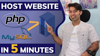 🔴 Upload A Dynamic PHP Website with MySQL Database Live on Server in Hindi 2022 [upl. by Roer]