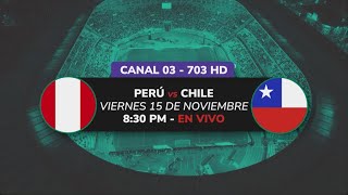 PERÚ vs CHILE EN VIVO desde LIMA por la FECHA 11  CLASIFICATORIAS 2026 🇵🇪⚽🇨🇱 [upl. by Saimon999]