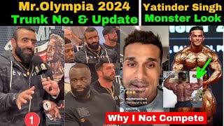 Hadi Choopan Trunk no1 amp Omer Bahamed in Olympia🇮🇳MrOlympia 2024 Updates  Yatinder Singh Can Win [upl. by Aimahs211]