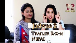 JUDWAA 2 Trailer Reaction Himalayan Girls  Movie ft Varun Dhawan Jacqueline  Colleges Nepal [upl. by Aicnarf]