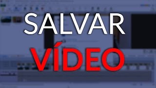 COMO SALVAR UM VÃDEO NO EDITOR DE VÃDEO GRÃTIS PARA PC FRACO [upl. by Elisabetta]