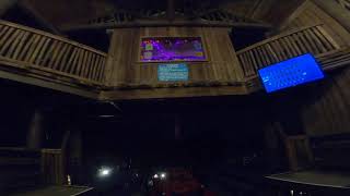 POV Sheikra at night at Busch Gardens Tampa Bay [upl. by Nikolas]