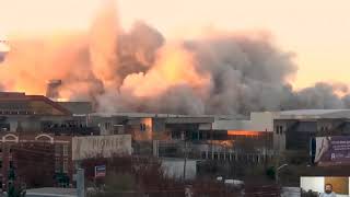 Implosion Of Stadium – Watch the Historic Collapse in Full [upl. by Romine471]