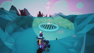 Roozle Playz  Astroneer  Part 18  Going To Glacio For Nanocarbon [upl. by Letnohc669]