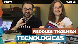 Nostalgia Nossas Tralhas Tecnológicas  Vlog 74 [upl. by Anile]