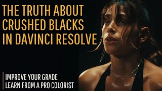 How a pro colorist handles crushed blacks [upl. by Cioffred]