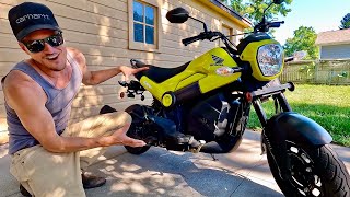 Honda Navi  Full Review amp Ride  Best MiniMoto EVER [upl. by Hovey53]