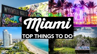 Top 10 Things to Do in Miami and Miami Beach Florida [upl. by Odrautse433]